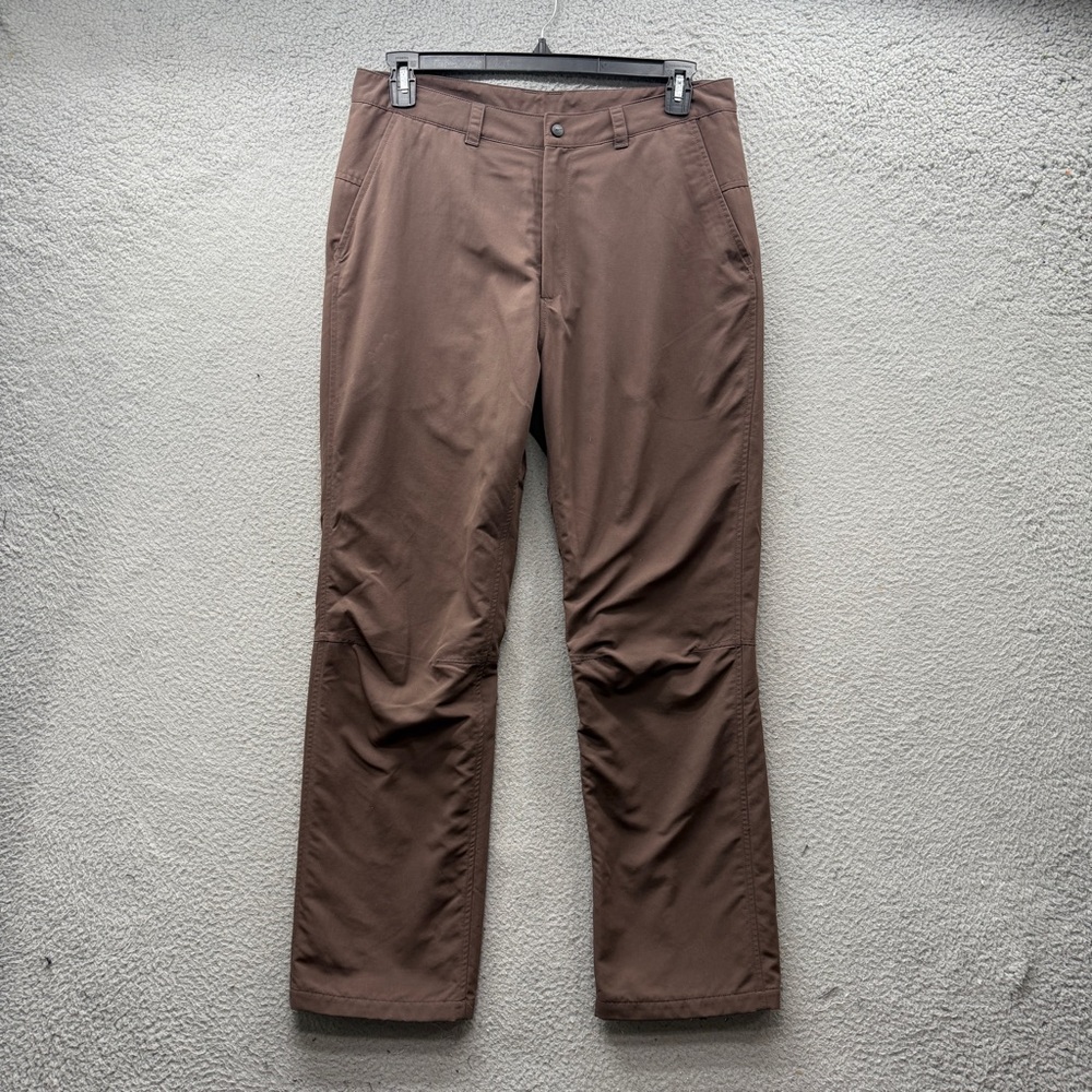 Rohan Pants Men’s 34R Brown Barricade Waterproof Dry Active Trousers Hiking